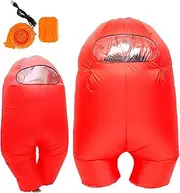 Timisea astronaut costume inflatable costume Funny Halloween Spacesuit Party School Masquerade Game Fans