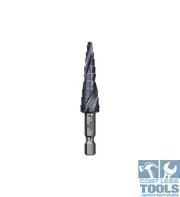 Alpha Onsite+ Step Drill Spiral Flute 4-12mm - 9STQRM4-12SD