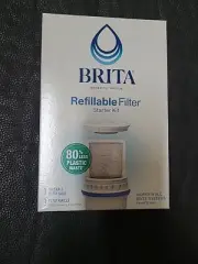 Brita Refillable Filter Starter Kit 3 pk Filter Refills