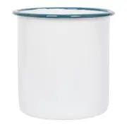 Argon Tableware White Enamel Utensil Holder - 15.5cm
