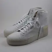 Common Projects White Tournament Hi Recycled Nylon Sneakers