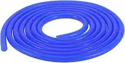 X AUTOHAUX 1 Pcs Silicone Vacuum Tubing Hose 10Ft 1/4" 6mm ID 2mm Thickness Automotive Vacuum Line High Temperature Blue 130PSI Max Pressure
