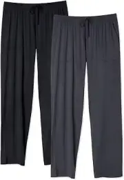 Mens Pajama Pants Rayon Made from Bamboo Breathable Sleepwearwith Pockets