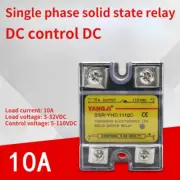Single-phase DC controlled DC DC-DC small solid state relay YHD1110D 110VDC 10A