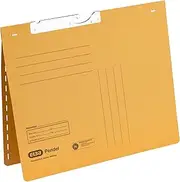 Elba 90461BL Suspension File Manila Cardboard Recycled Material 320 g/m² Commercial Binding and Slit Pack of 50 Blue Hanging Files, Manila Cardboard (RC) 320g / m² Yellow