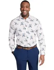 [Johnny Bigg] Verdon Floral Stretch Shirt in Navy