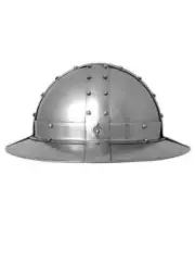 Medieval Helmet 18GA Steel Medieval Kettle Hat Helmet Knight Replica Helmet