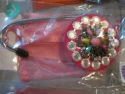 JC Table Counter Bar Top Bag Purse Hook Hanger " Family" COA