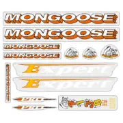 Mongoose - 1994 Expert Pro - for Purple frame Decal set - old school bmx