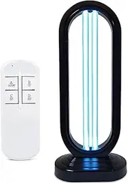 Upgraded Mosquito Killer Lamp with UV Waterproof Electric Fly Zapper,Remote Control Plug-in Hangable Fly Trap Light, Fruit Fly Killer for Camping, Bedroom, Kitchen, Office, Home Garden (Black)