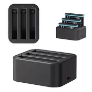 For Insta360 X2 X3 Fast Charging Base Type-C Battery Box Storage Case Charger