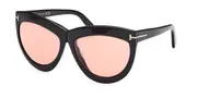 Tom Ford FT1112 DORIS 01E Men's Sunglasses Black Size 59