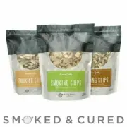 BBQ Smoking Wood Chips - USA Hickory, Mesquite, Cherry, Apple, Pecan etc.