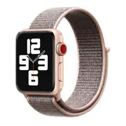 For Apple Watch Series 8,45-mm Case,Nylon Watch Band,Fastener,Pink