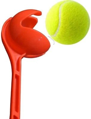Cricket Side Arm Ball Thrower Fast Ball Thrower With Tennis Ball ( Orange )