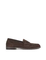 Paddy Loafers - Chocolate Brown Suede