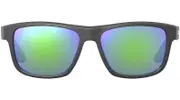 Leupold Sunglasses Katmai Matte Black Emerald Mirror - Stainless Steel #le179099
