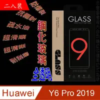 在飛比找PChome24h購物優惠-HUAWEI Y6 Pro 2019 (全透明/二入) 鋼化