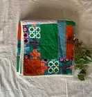 colourful handmade patchwork abstract modern quilt | throw | blanket | doona |