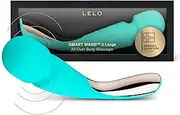 LELO SMART WAND 2 Large All-Over Body Handheld Waterproof Vibrator and Wand Massager, Vibrating Massager for Her and Wand Massagers for Neck and Back with 10 Vibration Patterns, Aqua