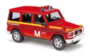 1:87 Scale Busch 51426 Mercedes Benz G-Class - FEUERWEHR Flughafen München