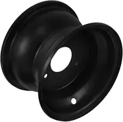DRESSOOS Wheel Hub Rim Wheels Go Rim Off-road Atv Wheel Rim 3 Holes Atv Wheel Rim Go Kart Parts Atv Wheel Rim 3 Holes Beach Atv Rims Four-wheeler Rims Redcap Rim Black Iron