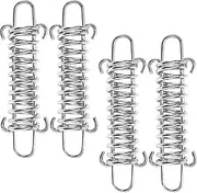4Pcs Tent Spring Buckle,Heavy Duty Stainless Steel Awning Rope Tensioner, Tarps, Tents, Wire Racks Accessories