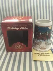 NIB 2005 Budweiser Holiday Stein With Certificate of authenticity