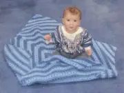 Snuggly Eyelet Baby Blanket - Alpaca Yarn Company Knitting Pattern PT-98