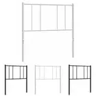 Metal Headboard Bedroom Furniture Single Double Queen King Bed Head vidaXL