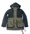 $200 Volcom Leeland Ski Snowboard Jacket NWT Size S Micro Fleeced Lined Women's