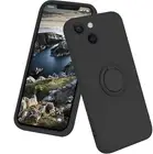 Soft Texture Ring Holder Kickstand Drop Protection Cover Case for Men Women AU