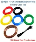 OO-HO OR N GAUGE MODEL RAILWAY WIRE x 35 METRES BRAND NEW - HORNBY - PECO - LIMA
