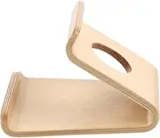 Wooden Phone Stand Sturdy Base Cell Phone Bracket Desk Holder for Home Office