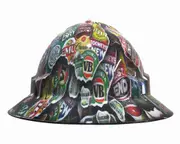 Cool Hard Hats Unisex AUSSIE BEERS Pro Choice Wide Brim Safety Hard Hat