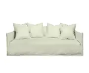 [James Lane] Como Linen Sofa Oatmeal - 3 Seater