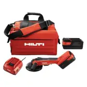 Hilti Angle Grinders 6.5"Hx3.7"Wx16.3"D 36V Lithium-Ion Brushless Cordless Red