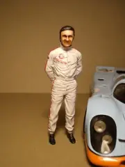 1/18 FIGURE PEDRO RODRIGUEZ VROOM UNPAINTED AUTOART SPARK CMR MINICHAMPS