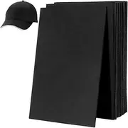 CABODYALS 20pcs 23cm Black Foam Sheets Rectangle Embroidery 3d Eva Puffy Foamboards Paper Core Baking Poster Board Lightweight Sheet for Decoration Presentation Painting Diy Art Craft Supply