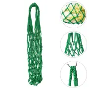 Livestock Feeding Mesh Bag Small Pet Hay Manger Poultry Fruit Holder