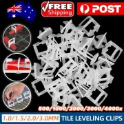 Tile Leveling System 500-4000x Clips Levelling Spacer Tiling Tool Floor Wall AUS