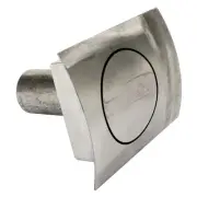 Hagan Street Rods 90 RC 90 Deg. Curve Series Round Fuel Door