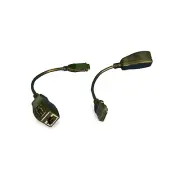3in PCMCIA Lan Cable E-LS-1 Type Linksys NetGear DLink - Black