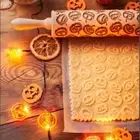 Wooden Cookies Roller Embossing Pattern Biscuit Roller Pastry
