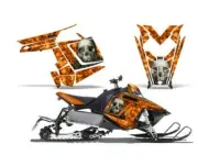 Sled Graphics Decal For Polaris PRO-R, RMK, Rush,Switchback,Assault 11-16 BONE R