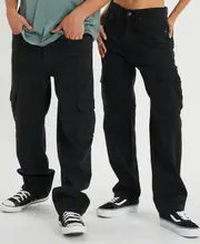 [Nomadic Paradise] Grayson Cargo Jeans Vintage Black 36