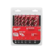 Milwaukee 6Pc Speed Feed Set