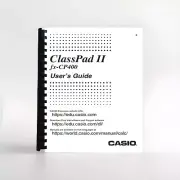 Casio Calculator ClassPad II FX CP-400 User's Guide Manual
