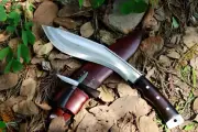 11 Inches Gurkha Afghan Brown Gripper blocker Handle Kukri | Hand-forge Kukri