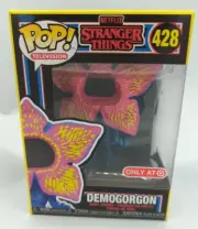 Exclusive Stranger Things Open-Face Demogorgon Blacklight Funko Pop! Figure #428
